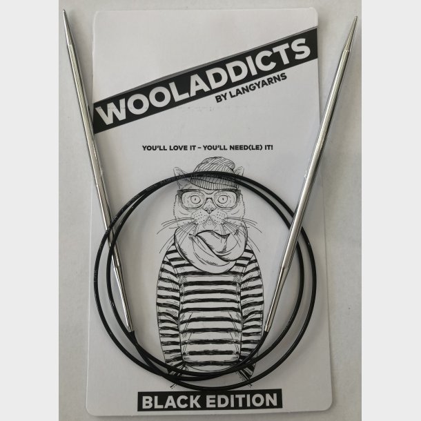 ADDI Lace rundpinde BLACK edition by Lang Yarns 60 cm